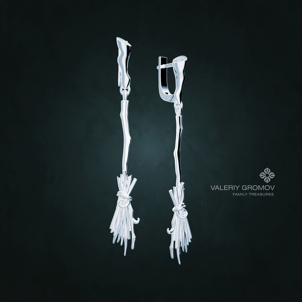 Broom Earrings - GROMOV